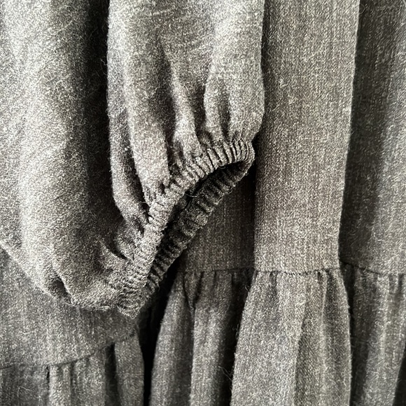 Refka Long dress, full sleeves, hardly worn, Size US 12 Dark grey - Picture 4 of 4